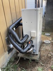 栃木県小山市でエコキュート・給湯器の交換事例です。
